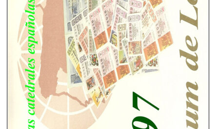 Portada del álbum de Lotería Nacional Española del año 1997