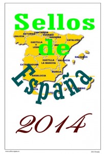 Portada de Hojas de Sellos de España 2014
