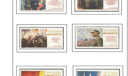 Primera Hoja de Sellos de la URSS 1970