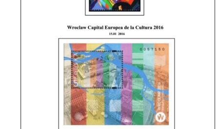 Primera Hoja de Sellos de Polonia 2016