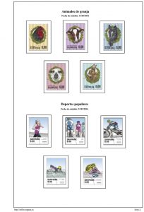 Segunda pagina del album de Dinamarca 2016