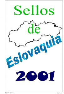 Portada del album de Eslovaquia 2001