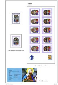 Segunda pagina del album de Eslovaquia 2014