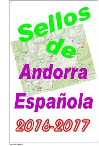 Portada del album de Andorra Española 2016-2017