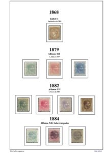 Primera pagina del album de Fernando Poo 1868-1900