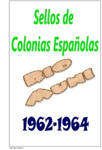 Portada del album de Rio Muni 1962-1964