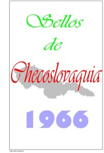 Portada del album de Checoslovaquia 1966