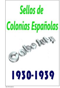 Portada del album de Cabo Juby 1930-1939