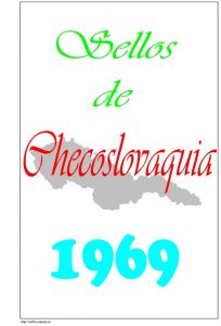 Portada del album de Checoslovaquia 1969