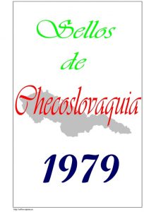Portada del album de Checoslovaquia 1979