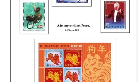 Primera Hoja de Sellos de Hungría 2018