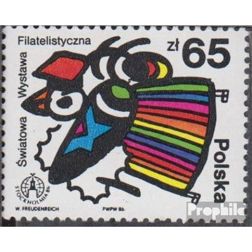 Polonia No: 3048 año 1986 filatelia